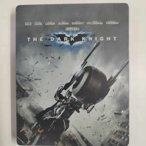 The Dark Knight Steelbook Blu Ray + Ultraviolet Download 2008 DC Comics Batman